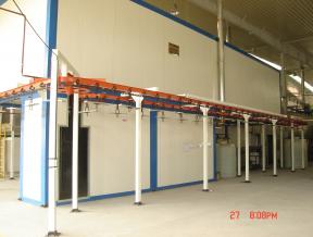 涂裝設(shè)備流水線